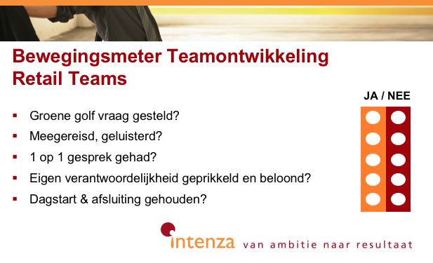 teamontwikkeling retail