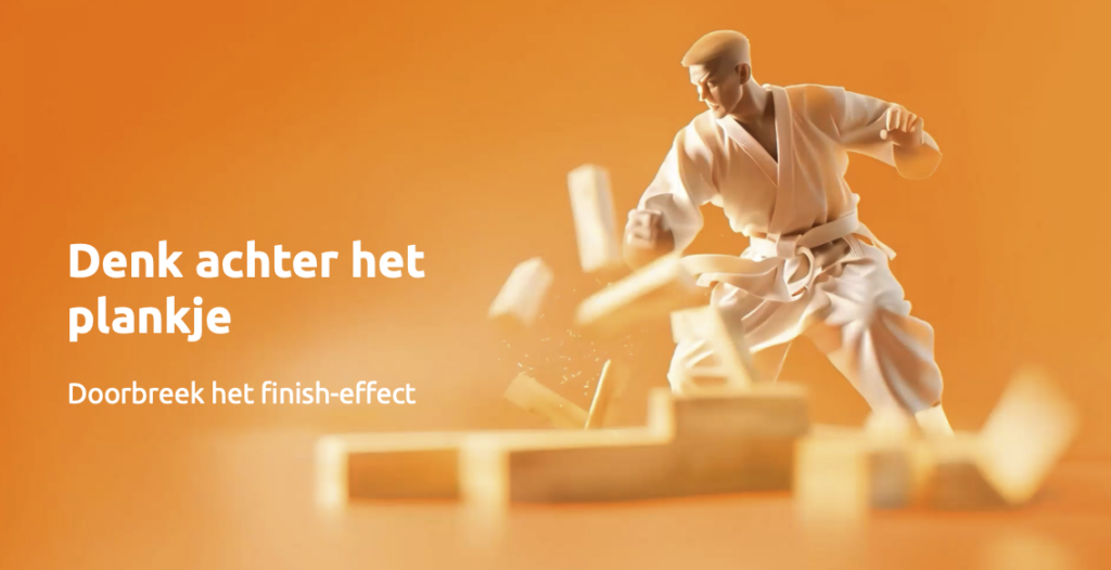 achter het plankje denken