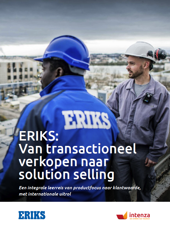 Van transactioneel verkopen naar solution selling Intenza
